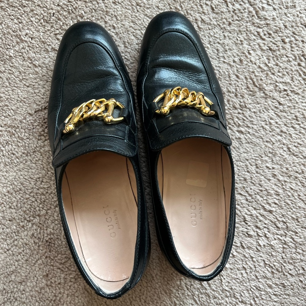 Gucci, Heeled Loafers, black, size 37 - Picture 6 of 11